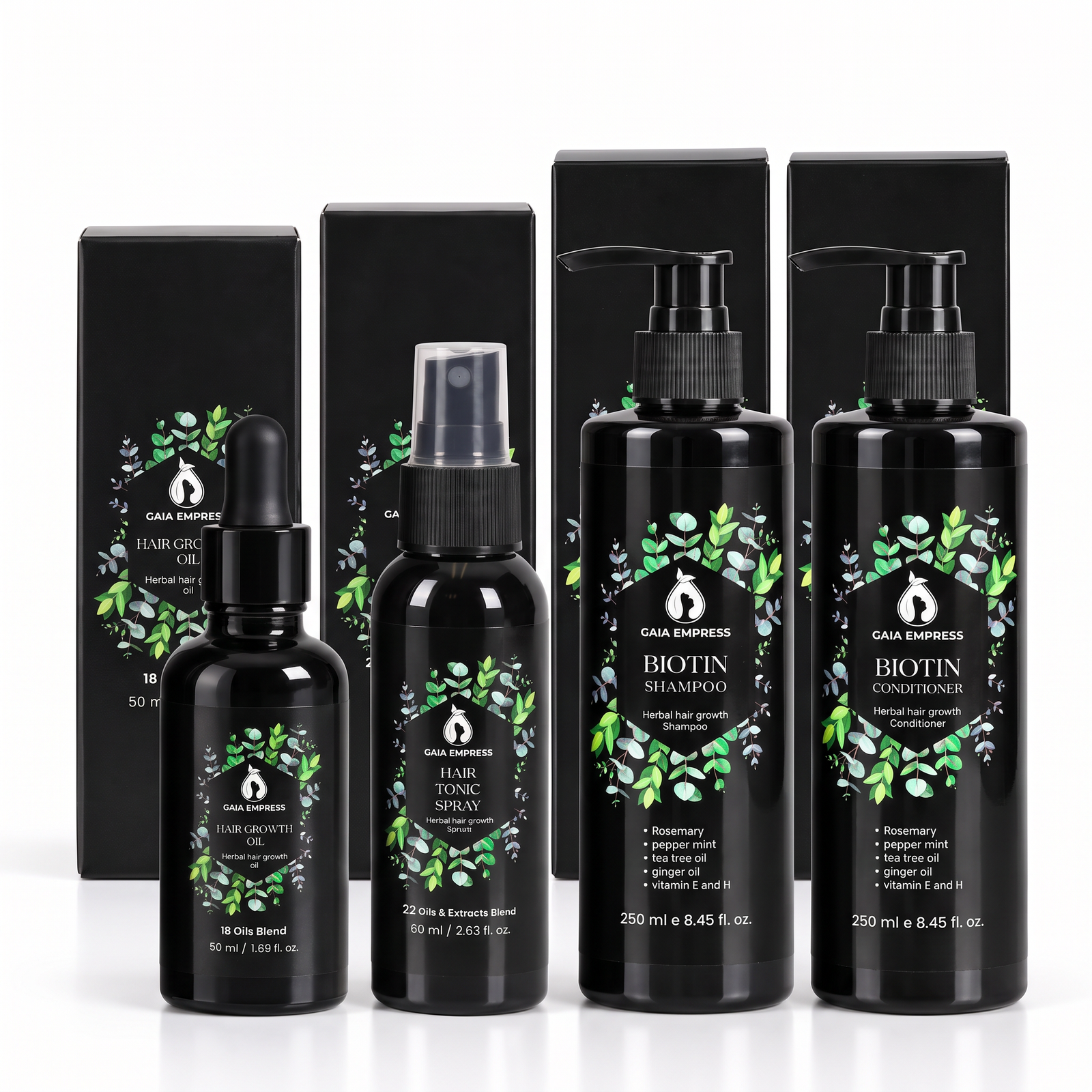 Gaia Empress Complete Hair Care Routine